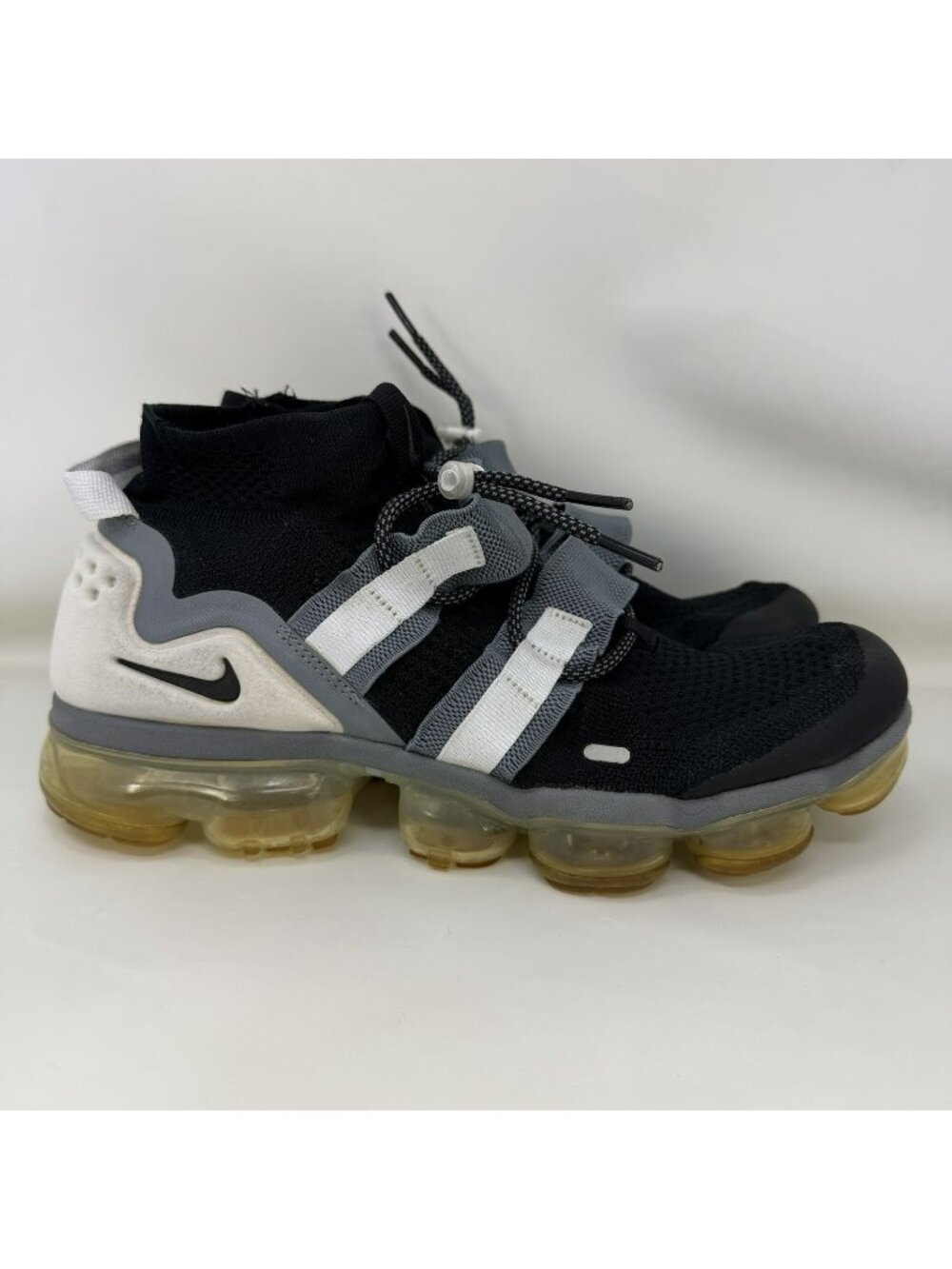 Nike Air VaporMax Utility Shoes Black Gray White Men’s Size 9